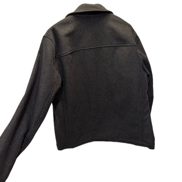 NWT THEORY Zip Jacket in Wool Melton men’s Large - Picture 5 of 11